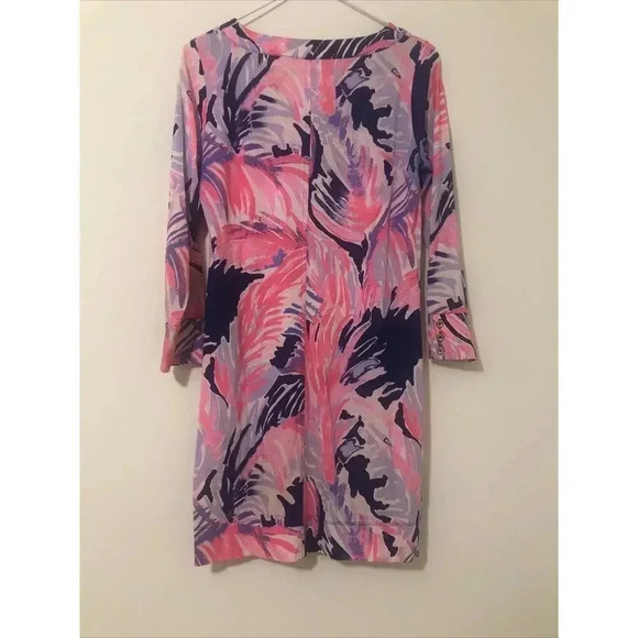 Lilly Pulitzer Merritt Dress Size XS Resort Vacation Floral Bright Colorful - Picture 8 of 8